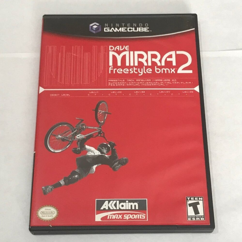 Nintendo GameCube Dave Mirra Freestyle BMX 2